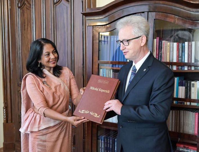 Ambasador Sri Lanki odwiedziła Uniwersytet Jagielloński